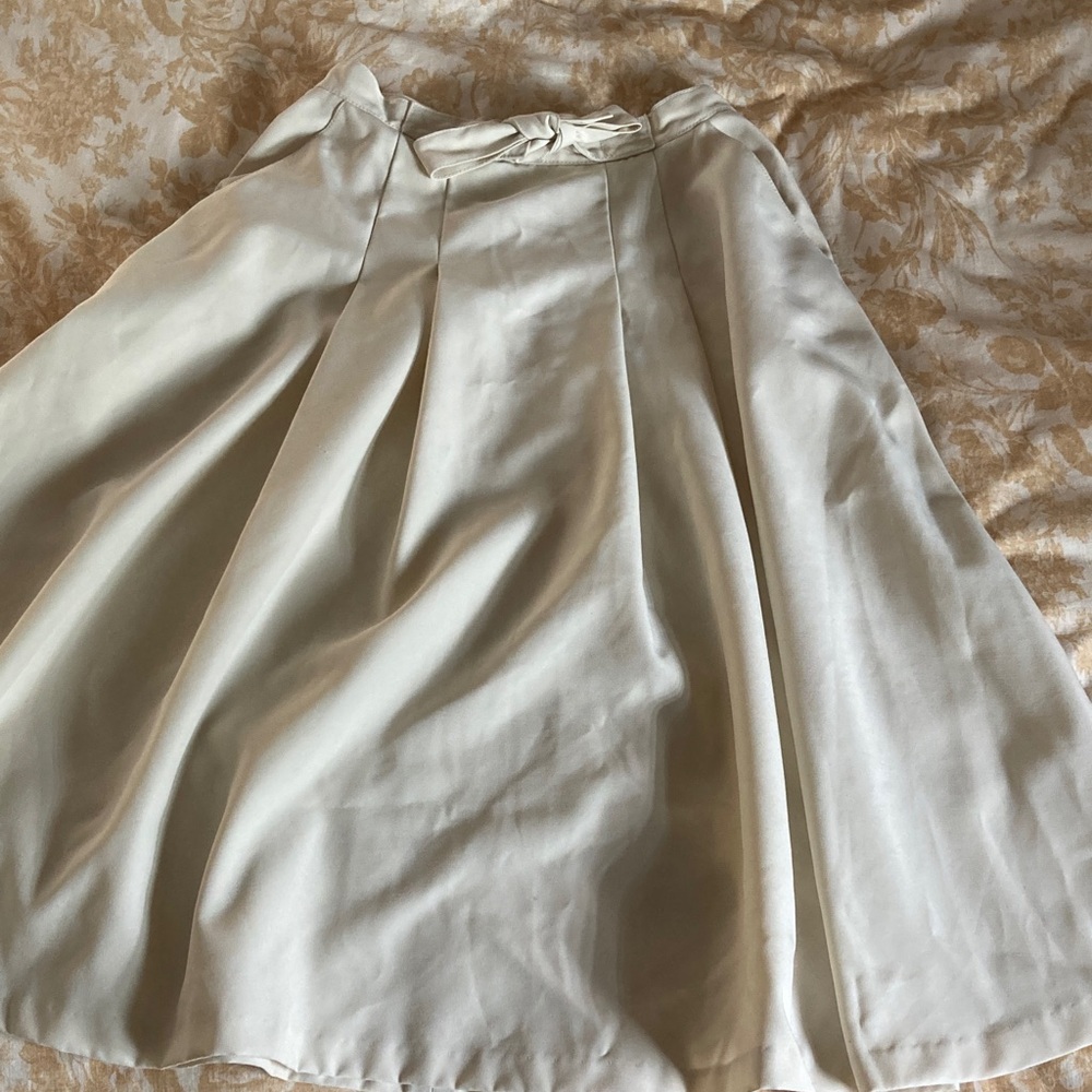 Vintage Cheerleading Midi Skirt